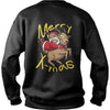 Image of Christmas - Christmas Goat Funny Santa