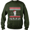 Image of OLD ENGLISH SHEEPDOG CHRISTMAS SWEATER