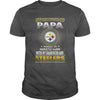 Image of NFL-STEELERS 156 PAPA LOVES GRANDKIDS