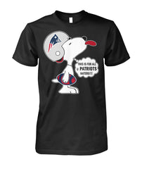 New England Patriots Snoppy T-shirt