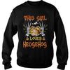 Image of This Girl Loves Hedgehog Halloween