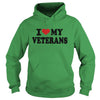 Image of I Love My Veterans - TeeForVeterans