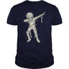 Image of Zombie Dabbing  Halloween Dabbing Skeleton TShirt