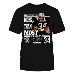 OFFICIAL NFL RAIDERS #34 BO JACKSON - More Than Most  Shirts and more