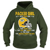 Image of packers girl with three side