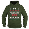 Image of POMERANIAN DAD UGLY CHRISTMAS SWEATER