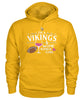 Image of Minnesota Vikings - I'm a Vikings and Wine kinda girl T-shirt