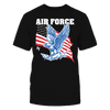 Image of Air Force Falcons - Logo with Flag