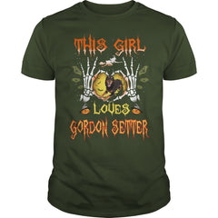 This Girl Loves Gordon Setter Halloween