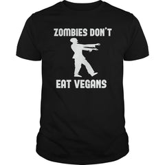 Halloween - Zombies Don't Eat Vegans Funny Halloween
