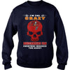 Image of I'm the Crazy BUCCANEERS Fan T-Shirt