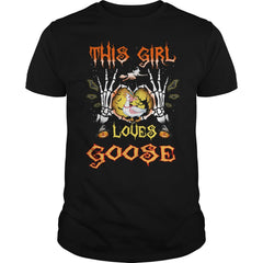 This Girl Loves Goose Halloween