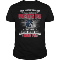 when someone says that  patriots