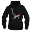 Image of LEMUR Skeleton Bone Skull Vintage Retro T-shirt Halloween