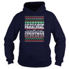 Image of Sleep With Awesome Paralegal White Christmas T Shirt