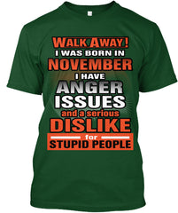 Walk Away. Born in November