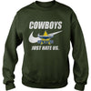 Image of Cowboys Just Hate Us T-shirt, Cowboys Just Hate Us Hoodies