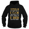 Image of Veteran It's that i did and others didn't