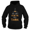 Image of TAURUS HALLOWEEN T-SHIRT YOU CANT SCARE ME