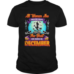All Women Are Born In December Halloween