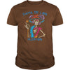 Image of Halloween Skeleton Flowers Skulls Shirt Day of the Dead