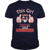 Image of Girl Loves Noles And Buccaneers TSHirt