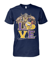 Minnesota Vikings - Love Vikings T-shirt