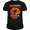 Image of HALLOQUEENS ARE BORN IN JUNET SHIRT
