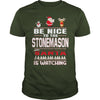 Image of Be Nice To The Stonemason Santa Is Watching Christmas