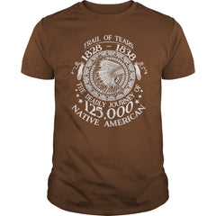 NATIVE AMERICAN T SHIRT 125,000 NATIVE AMERICAN T-SHIRT