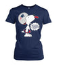 Image of New England Patriots Snoppy T-shirt