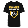 Image of Wyoming You Are My Bae - Womens Wyoming Cowboys Shirt