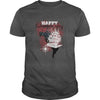 Image of Happy Columbus Day T-Shirt American Flag Cute Holiday Gift
