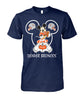 Image of Denver Broncos - Cute Mickey Mouse T-shirt
