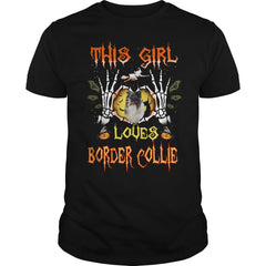 This Girl Loves Border Collie Halloween