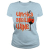 Image of WITCHES BREW WINE T SHIRT FUNNY HALLOWEEN DRINKING
