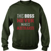 Image of Boss Day Gift Tshirts: This boss never makes mistrakes