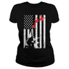 Image of Duck Hunting Nation Flag T-Shirt