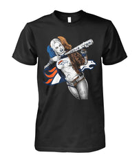 Denver Broncos - Haley Quinn loves Broncos T-shirt