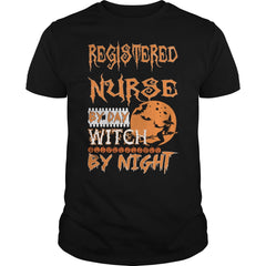 Registered Nurse By Day Witch By Night Halloween