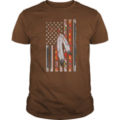NATIVE AMERICAN VETERAN T-SHIRTS FOR MEN OR WOMEN