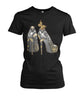 Image of New Orleans Saints Twinkle High-Heels T-shirt