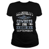 Image of Never Underestimate a Cowboys Fan Born In September