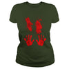 Image of PREMIUM bloody Hand Smear Halloween