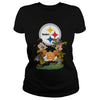Image of Steelers Mickey Haloween Tshirt, Steelers Mickey Haloween Hoodies