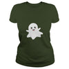 Image of cute happy ghost smiling happily