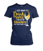 Image of Pittsburgh-steelers I Just Want To Drink Wine And Watch My Steelers Beat Your Team's AssLimit Edition