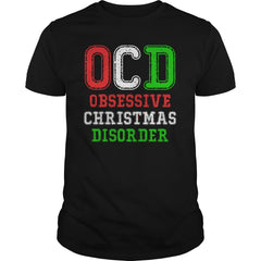 OCD Obsessive Christmas Disorder Holiday