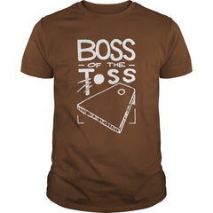 BOSS OF THE TOSS CORNHOLE GAME CHAMP T-SHIRT