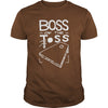 Image of BOSS OF THE TOSS CORNHOLE GAME CHAMP T-SHIRT